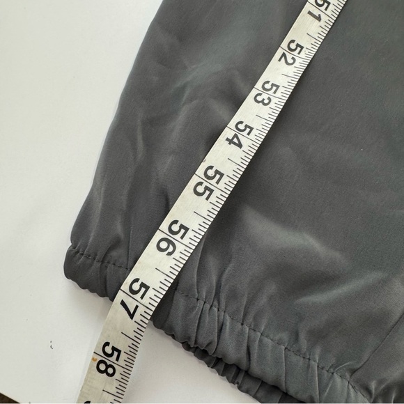 Banana Republic Sz 4 Sleeveless Jumpsuit 1/4 Zip Olive Grey Lightweight City NWT - Picture 12 of 14